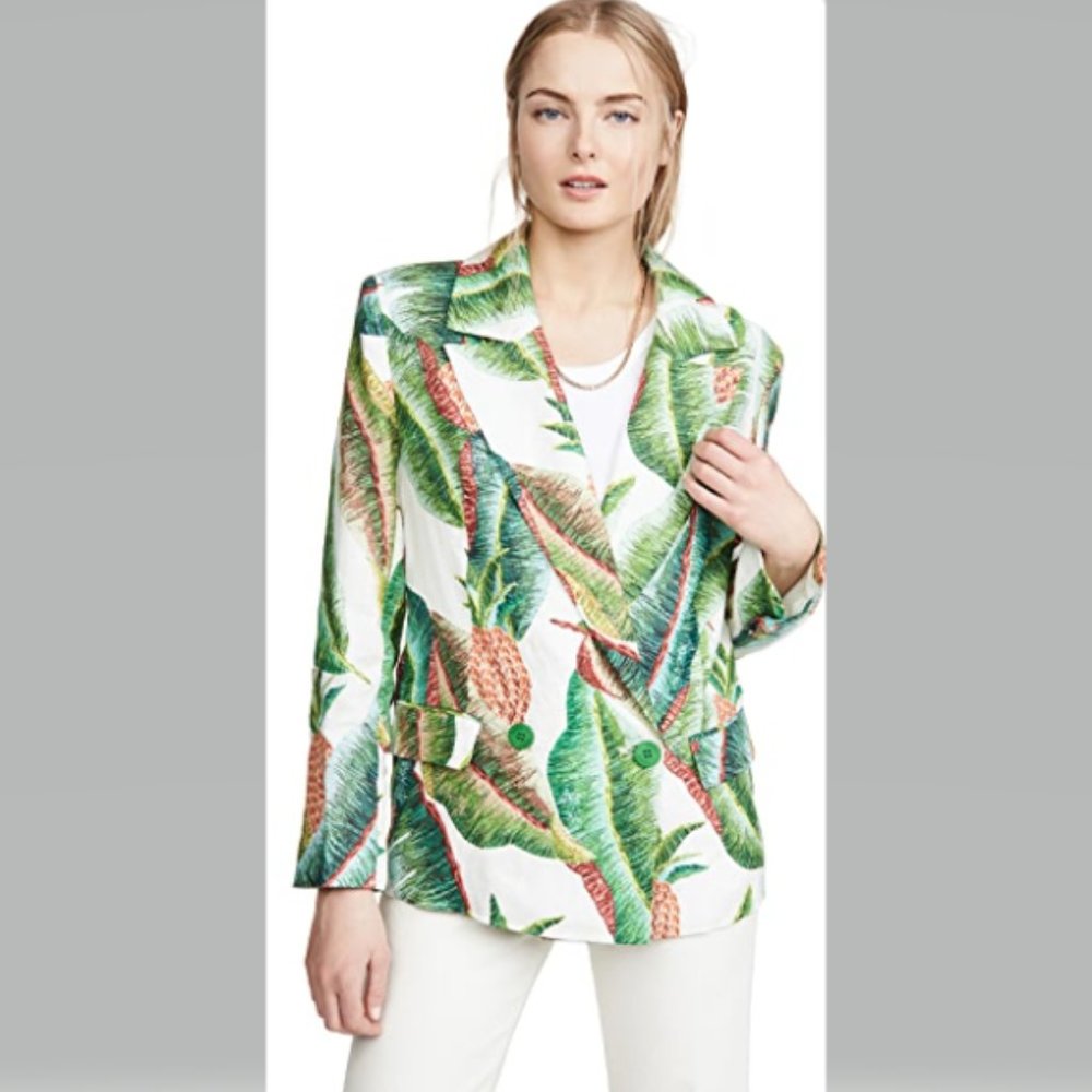 FARM Rio Tropical Print Blazer - Picture 5 of 16